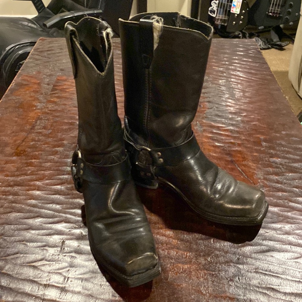 Durango harness biker boots size 9